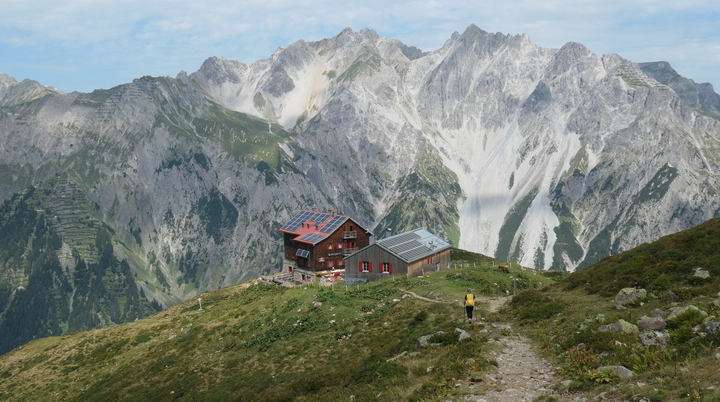 Aussichtsreich, die Kaltenberg- Hütte | © DAV-FN / S. Dischler