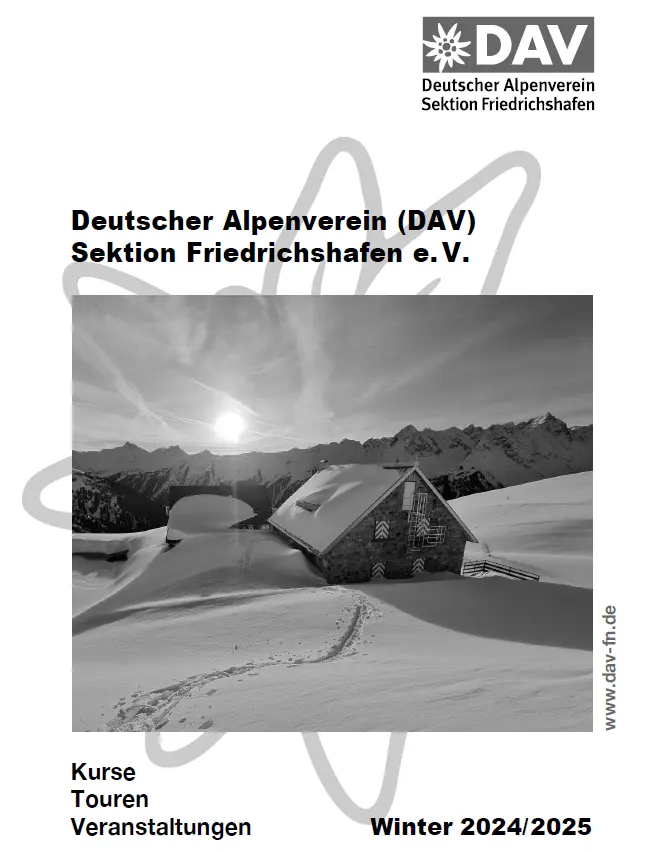 Winterprogrammcover | © DAV-FN / Kleesi