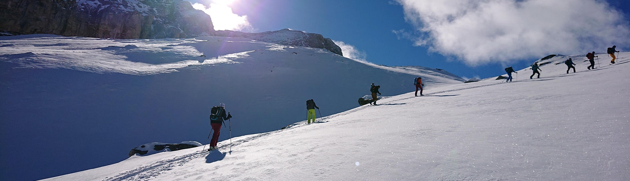 Aufstieg zum Piz la Massa | © DAV-FN / P.Schäfer