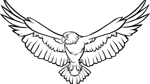 Adler | © Bild von OpenClipart-Vectors auf Pixabay 