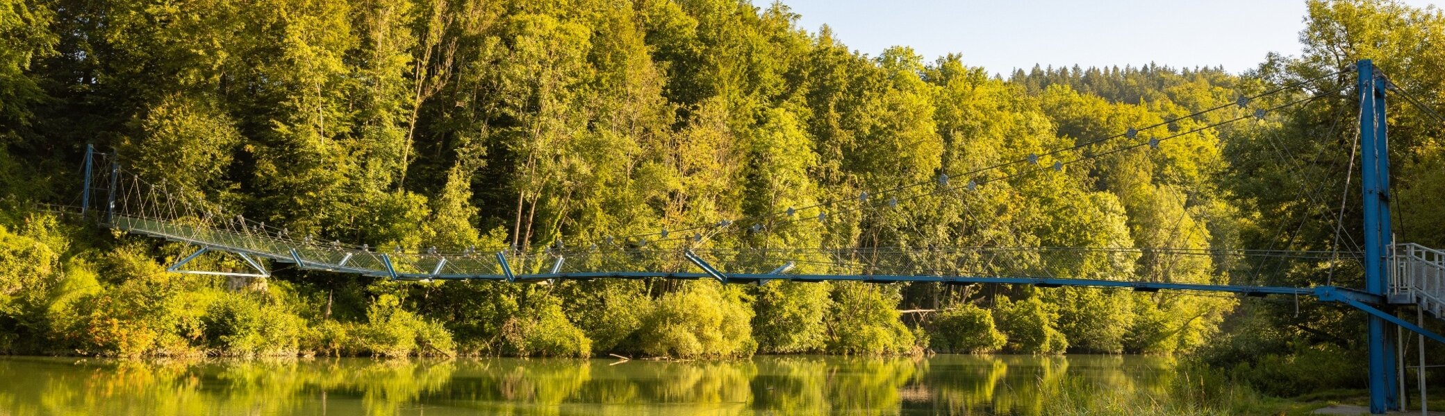  Blaues Wunder am Illerdurchbruch | © Foto: Louis Zuchtriegel, CC BY-ND, Kur- und Gästeinformation Bad Grönenbach